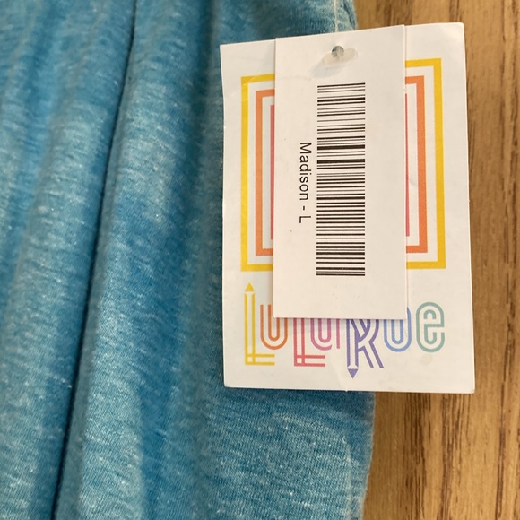 Aqua LulaRoe Madison skirt - Picture 2 of 4